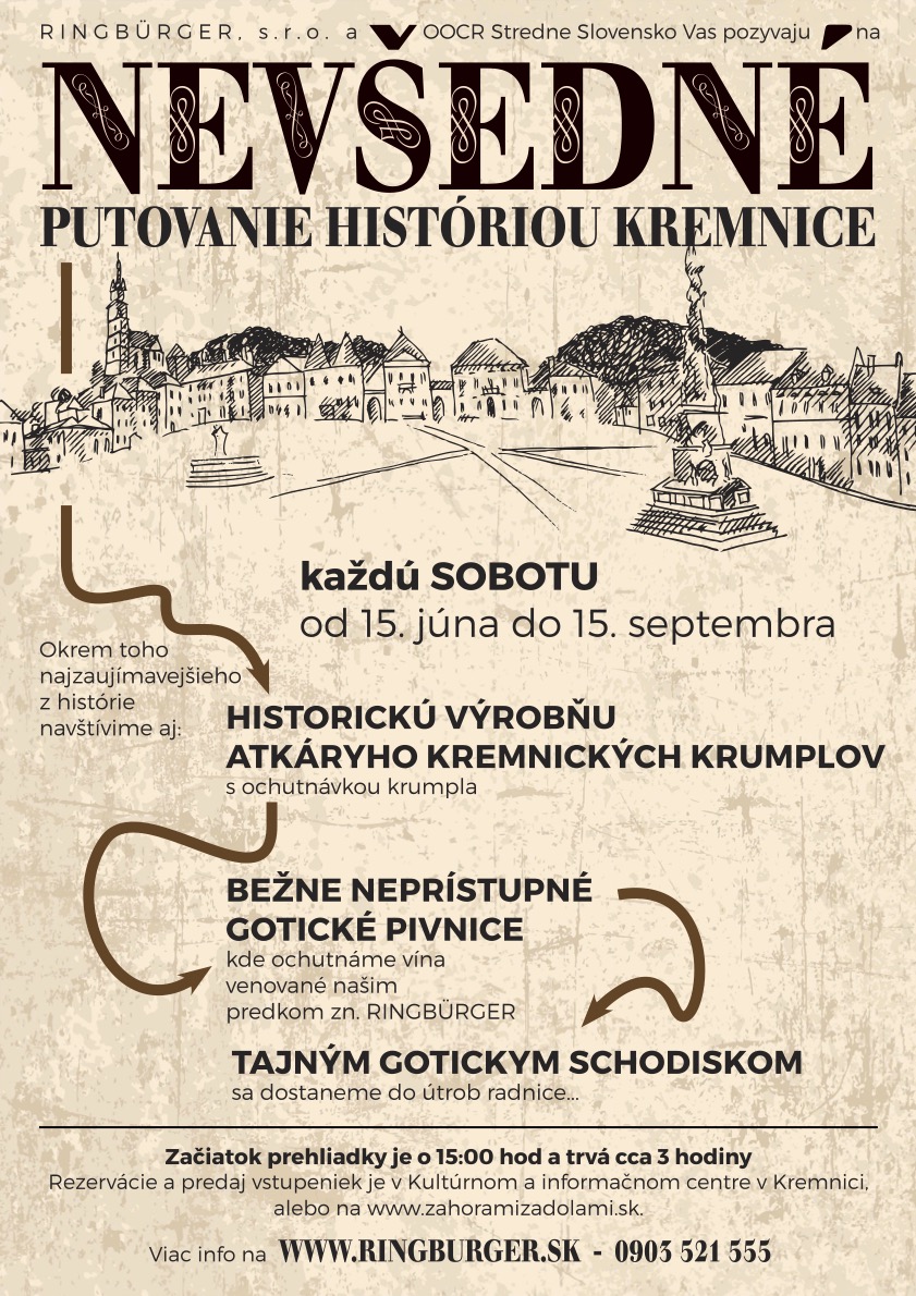 Nevšedné putovanie históriou Kremnice