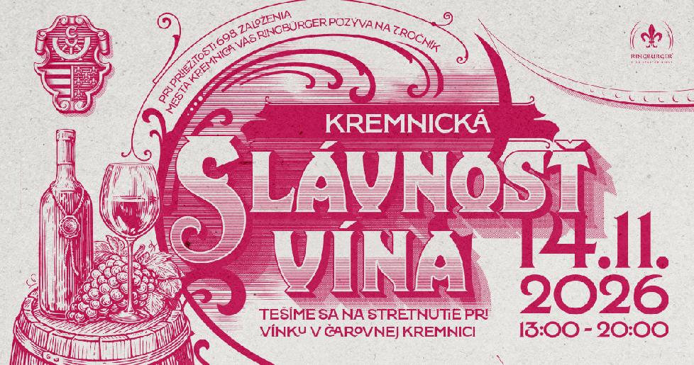 KREMNICKÁ SLÁVNOSŤ VÍNA 2026